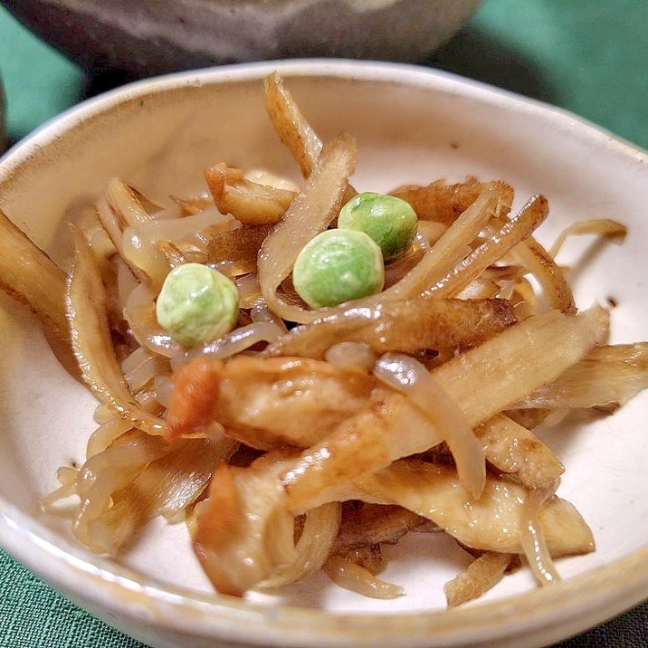 節約おかず ちくわ白瀧ゴボウきんぴら